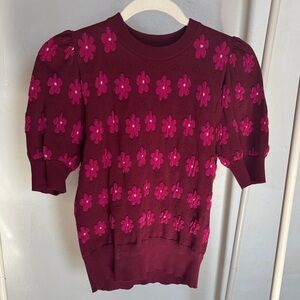 Kate Spade Burgundy Sweater